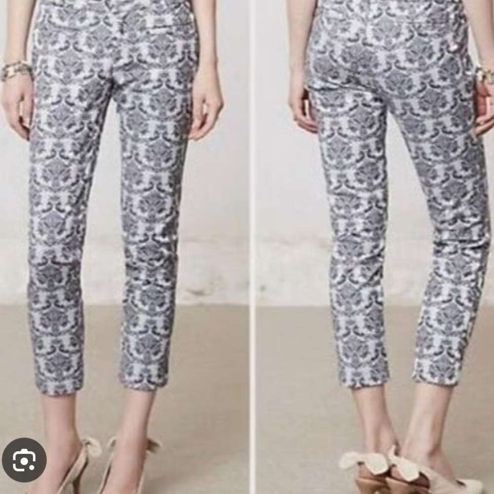 Anthropologie Cartionner Gray Pants